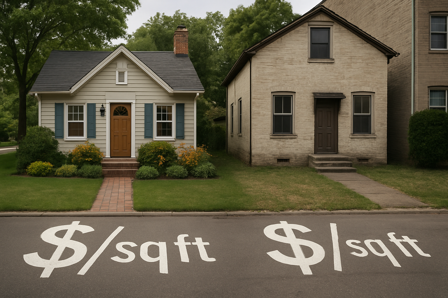 photographic The concept of price per square foot is a crucial metric in real estate but it can sometimes oversimplify property value assessments It n-3