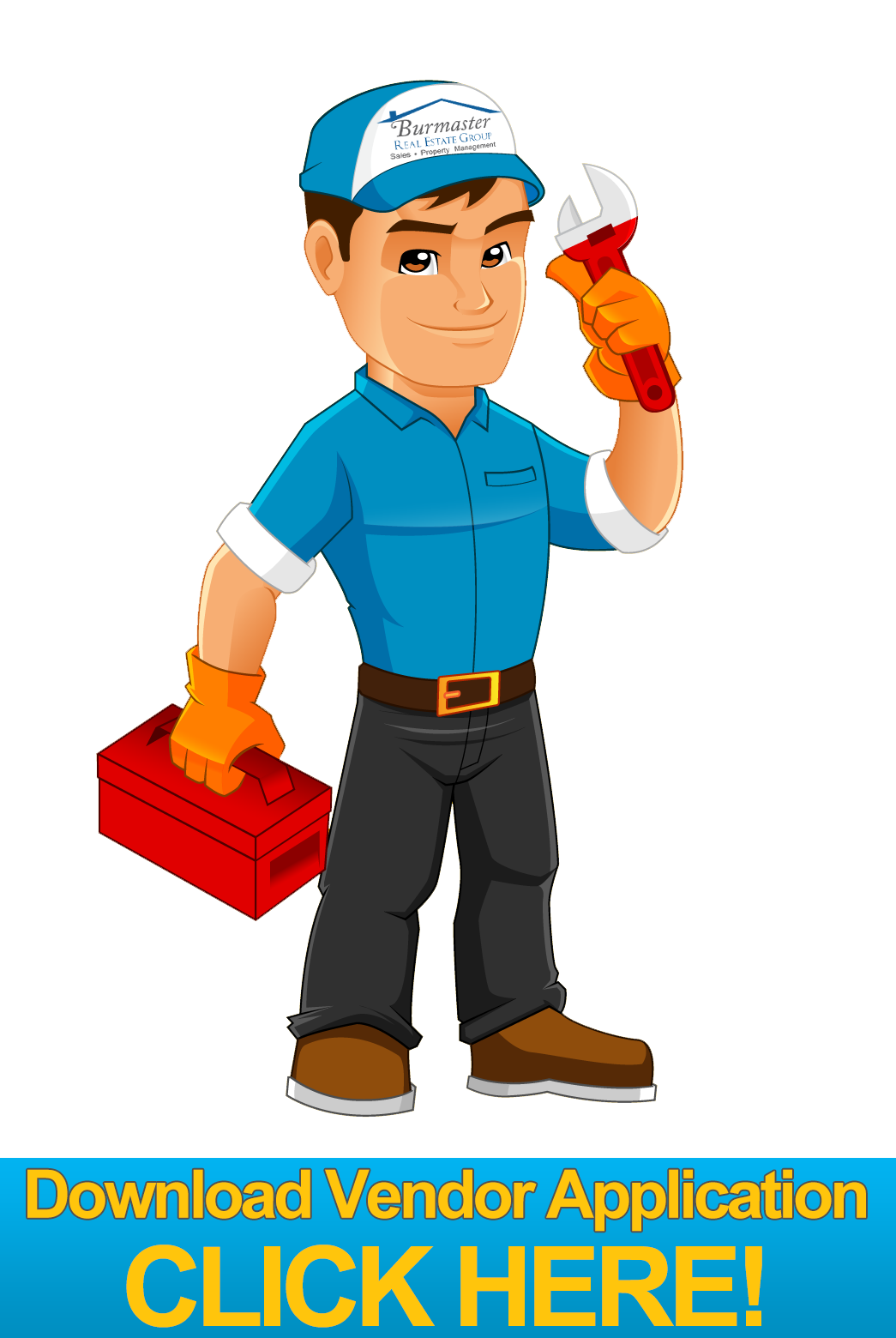 Handyman Mascot