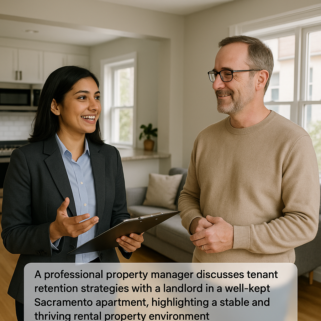 A professional property manager discusses tenant r