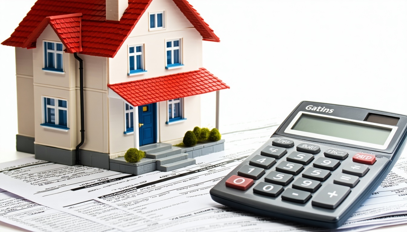An illustration of a rental property being sold wi