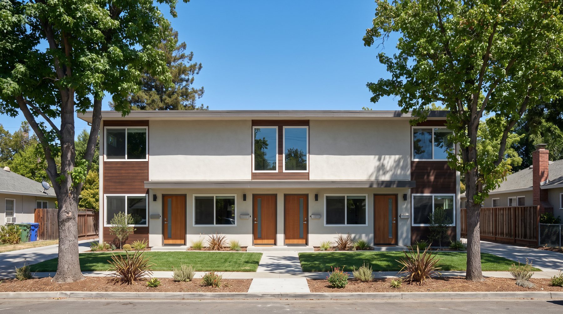 Sacramento fourplex
